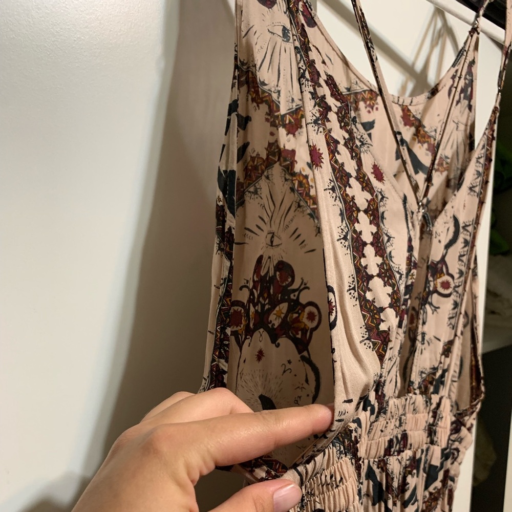 Cleobella pink bohemian print moon jumpsuit small - Picture 9 of 9